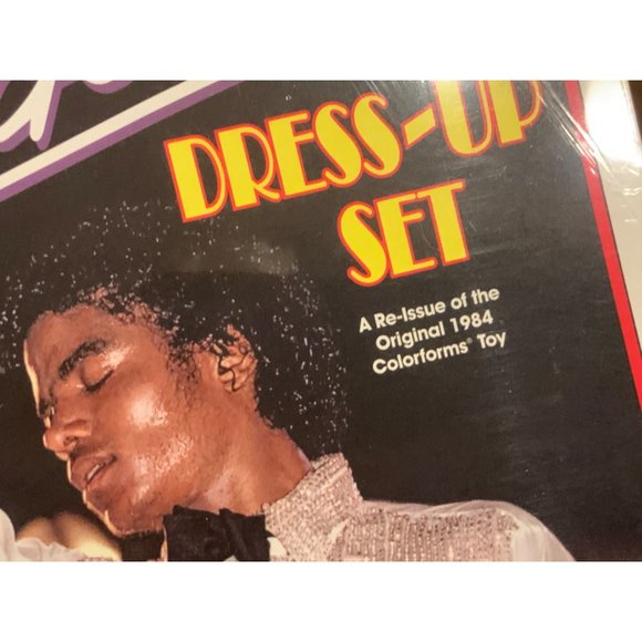 Michael Jackson Colorforms Dress-up Set (Reissue of Original 1984 Toy) NEW 2010 - Picture 9 of 14